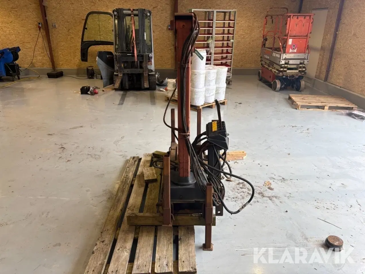 Billede 8 - Hydraulisk løftekran HIAB 250 2000 kg. til 600 kg.