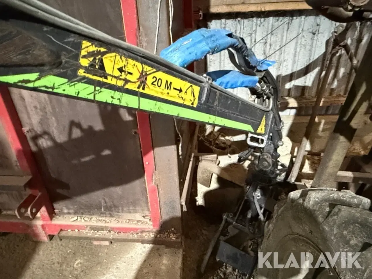 Billede 12 - Flishugger Linddana TP 270 PTO K med kranie vogn