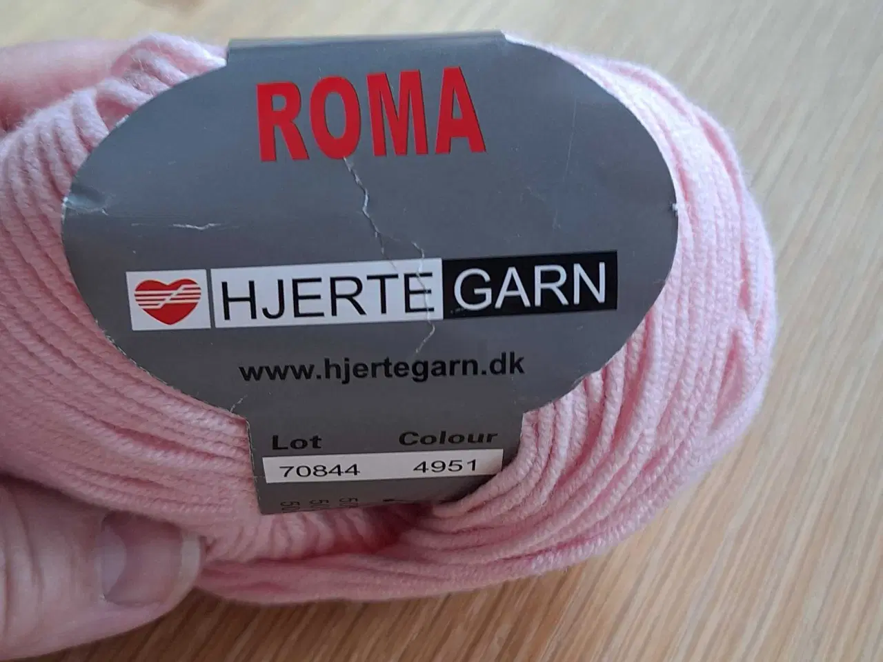 Billede 2 - Hjertegarn Roma 