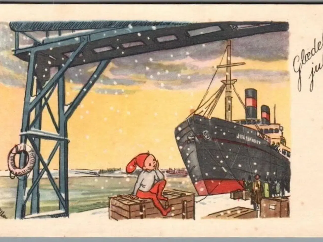Billede 1 - Illa - Glædelig Jul - Stender Serie 952 - Brugt