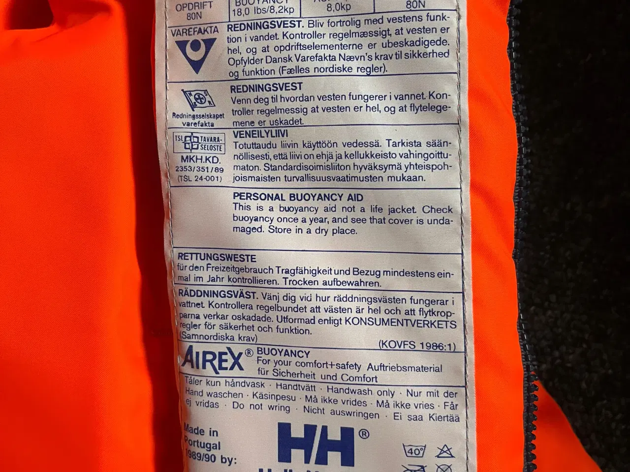 Billede 2 - Helly Hansen redningsvest