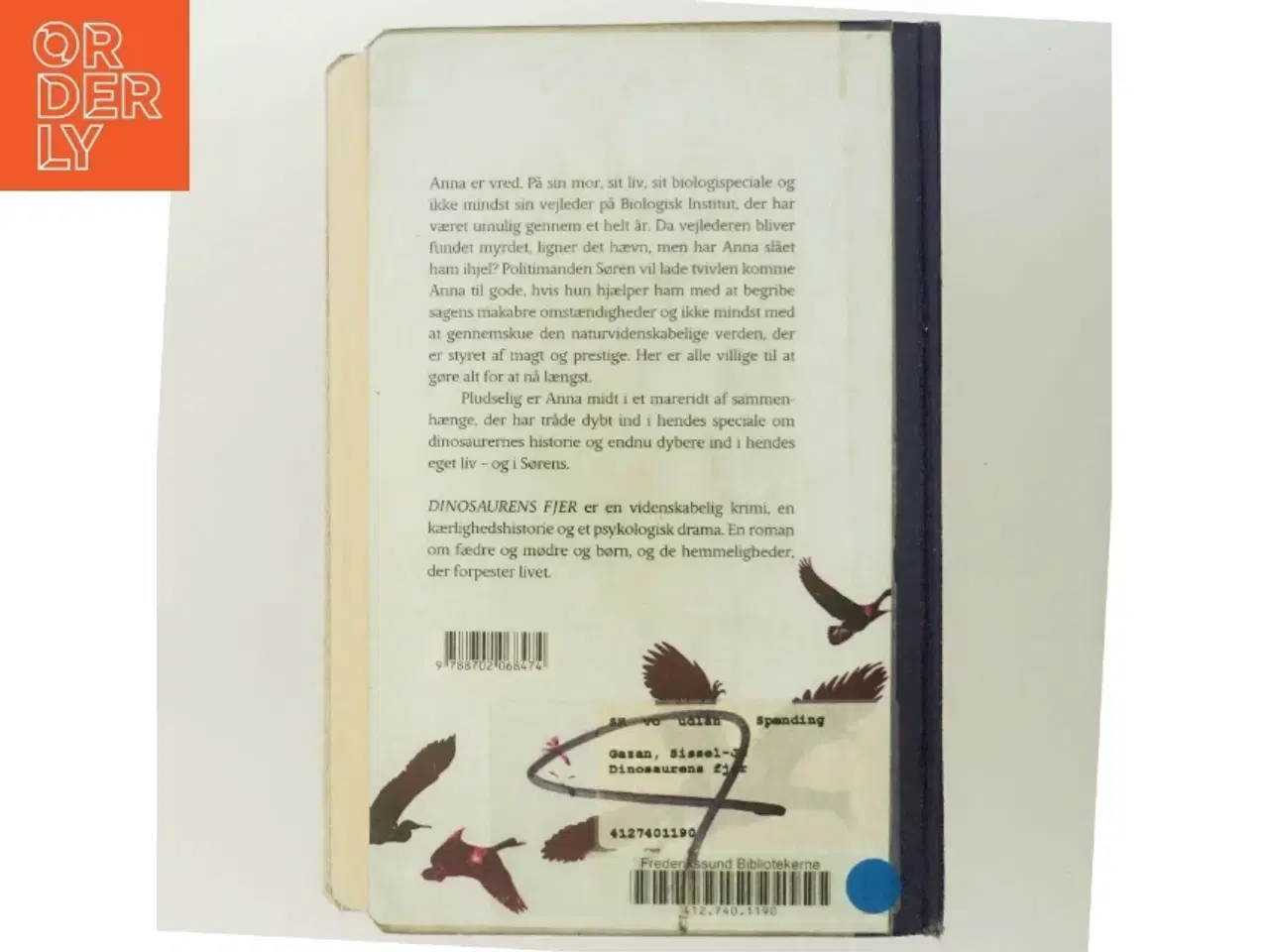 Billede 3 - Dinosaurens fjer : roman af Sissel-Jo Gazan (Bog)