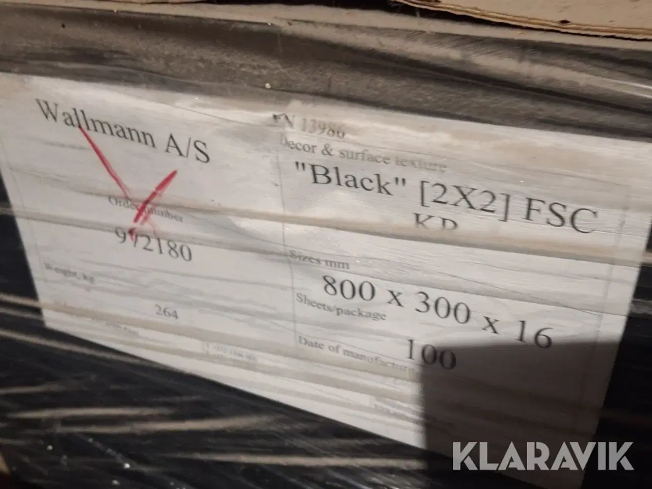 Billede 2 - Melamin Wallmann 100 styk