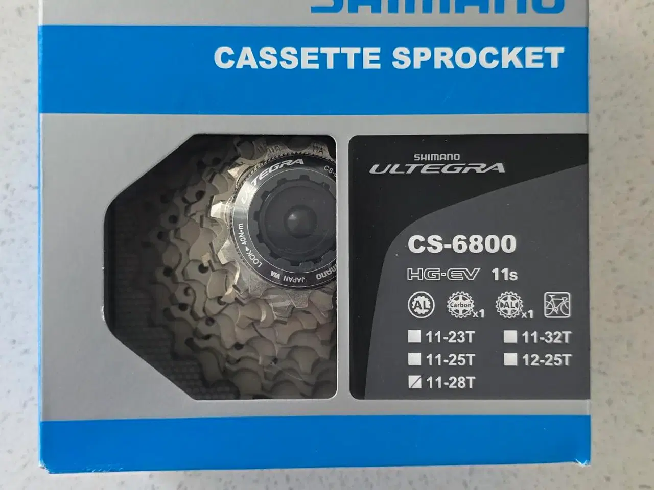 Billede 1 - Shimano ultegra 11 speed kassette cs 6800