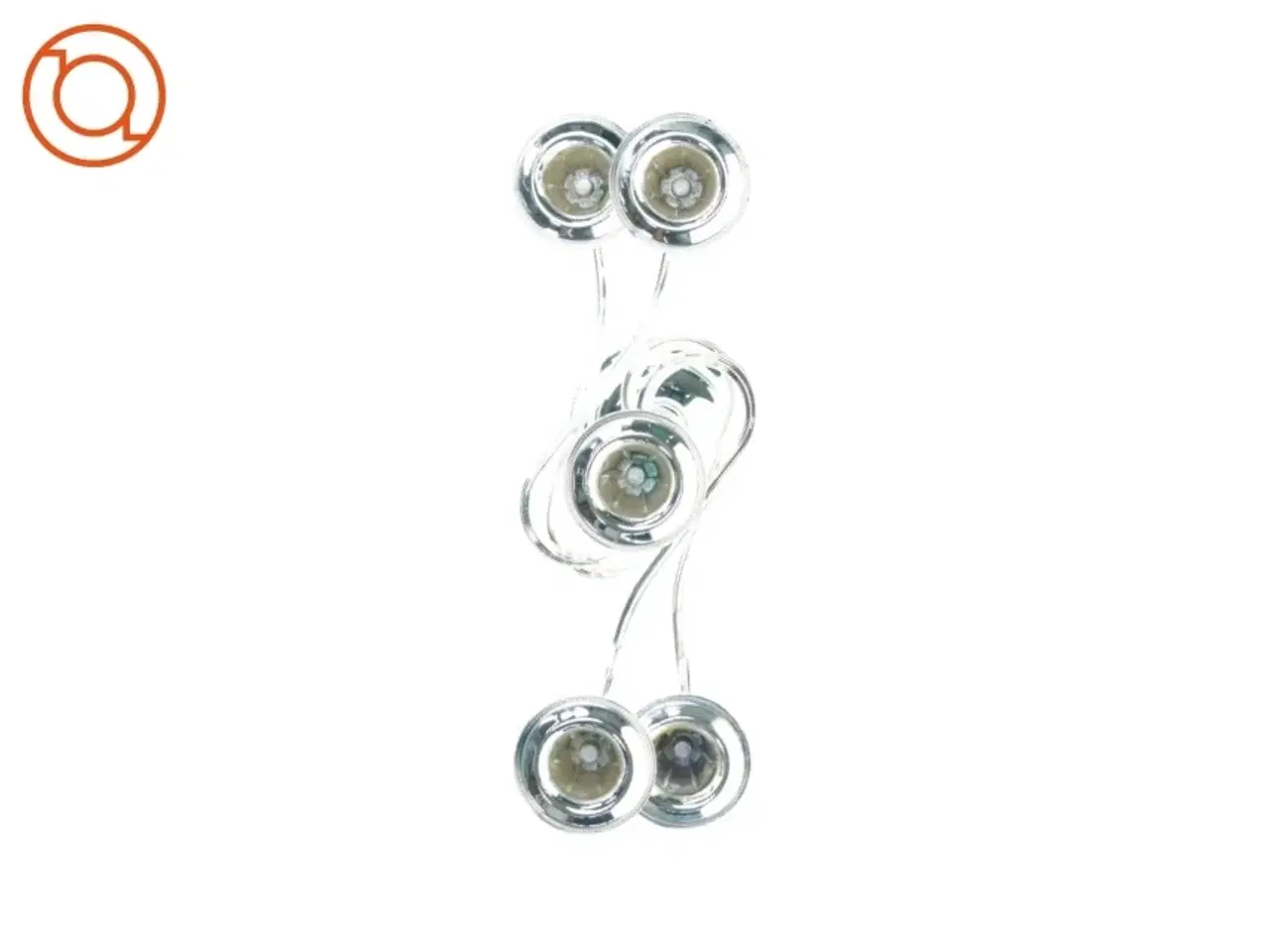 Billede 1 - Fem armet Lysestage (str. 36 cm)