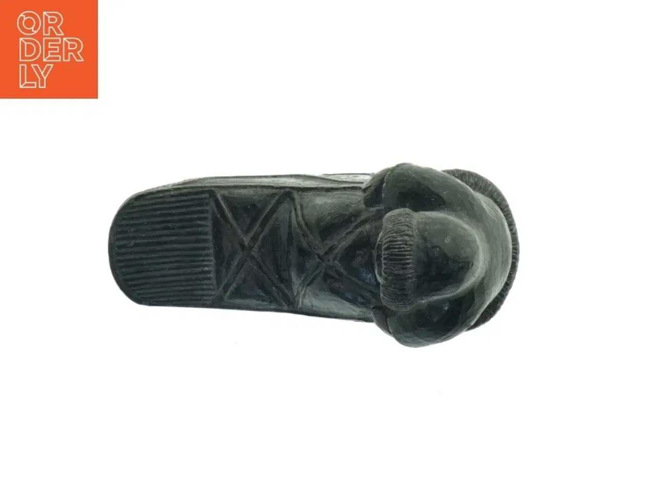 Billede 2 - Skulptur af eskimo (str. 12 cm)