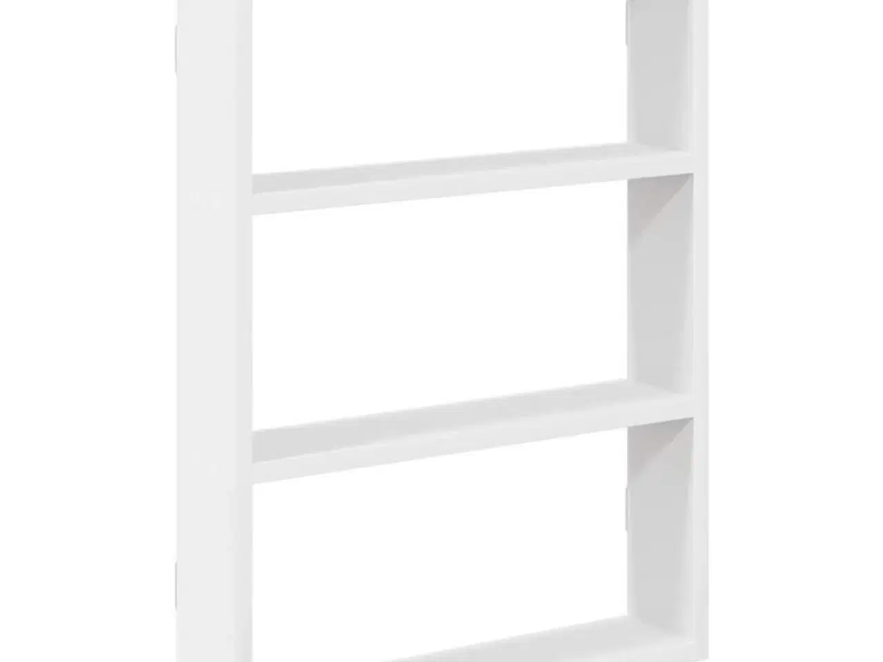 Billede 2 - Væghylde 43x9x60 cm konstrueret træ hvid