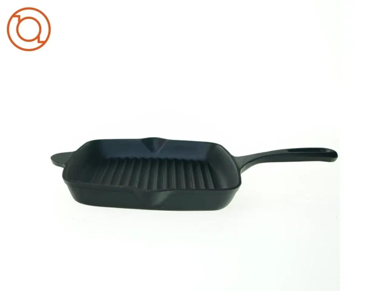 Billede 1 - Grillpande i støbejern (str. 26 x 44 cm)