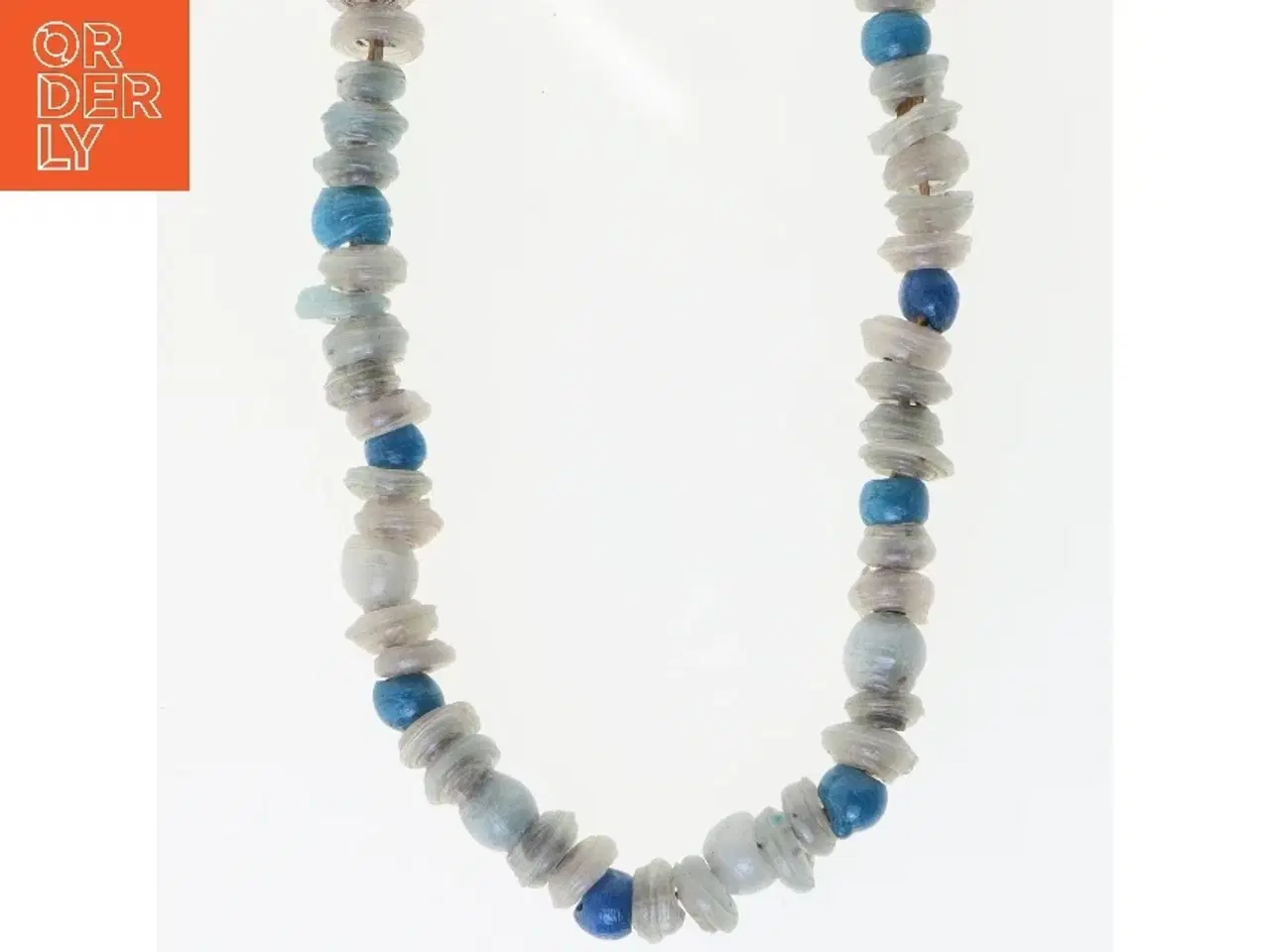 Billede 1 - Halskæde med perler (str. 60 cm)