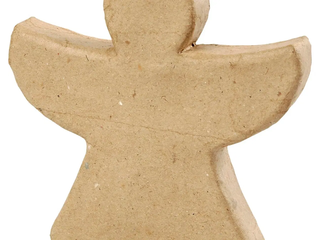 Billede 1 - Håndlavet Engel i Papmaché - 14 cm Dekoration