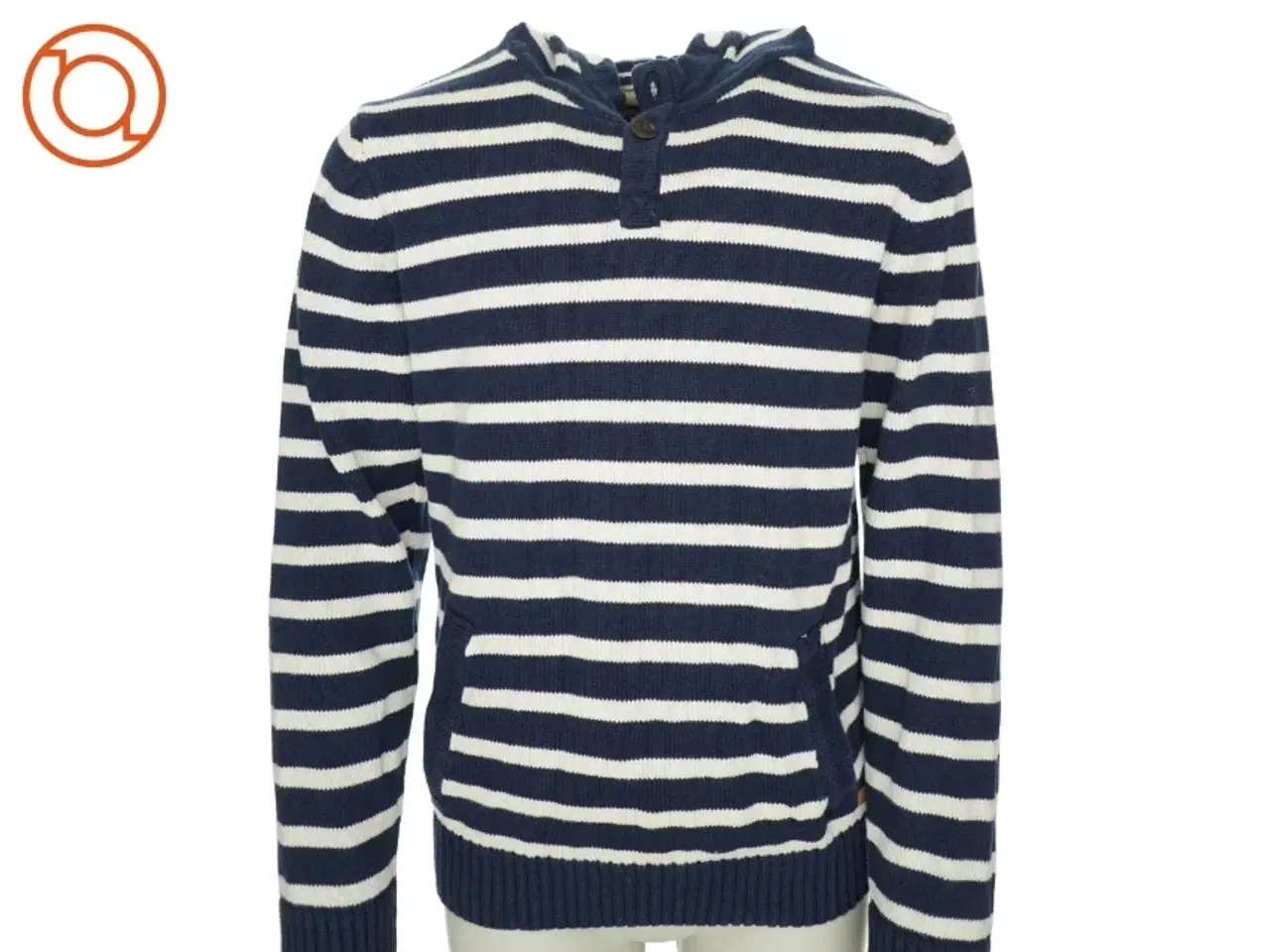 Billede 1 - helt ny Striktrøje fra H&M med hætte