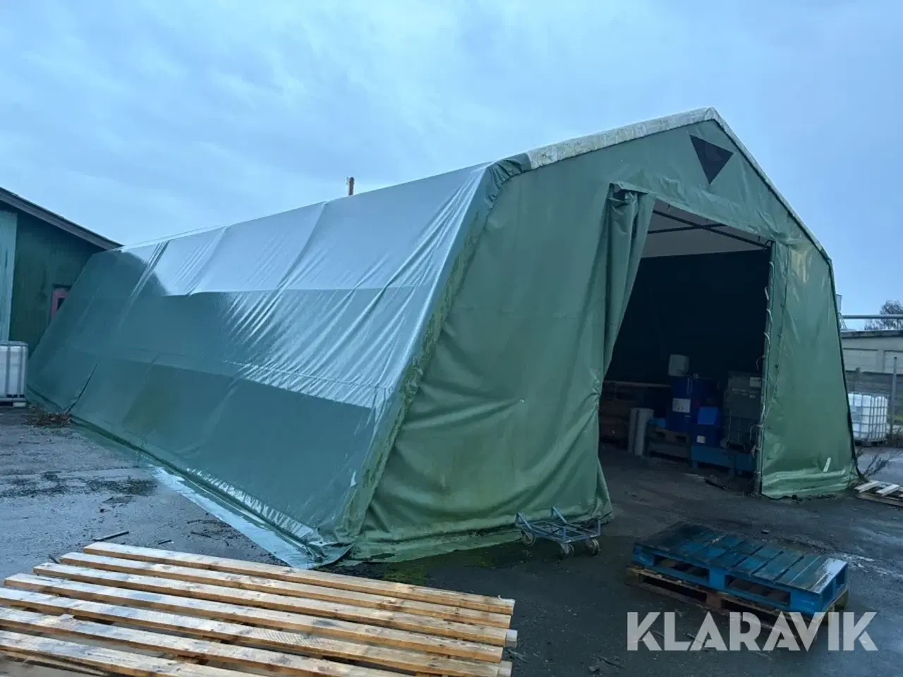 Billede 4 - Lagertelt Kibæk Pressing VALMEX FR 700 - 2 styks