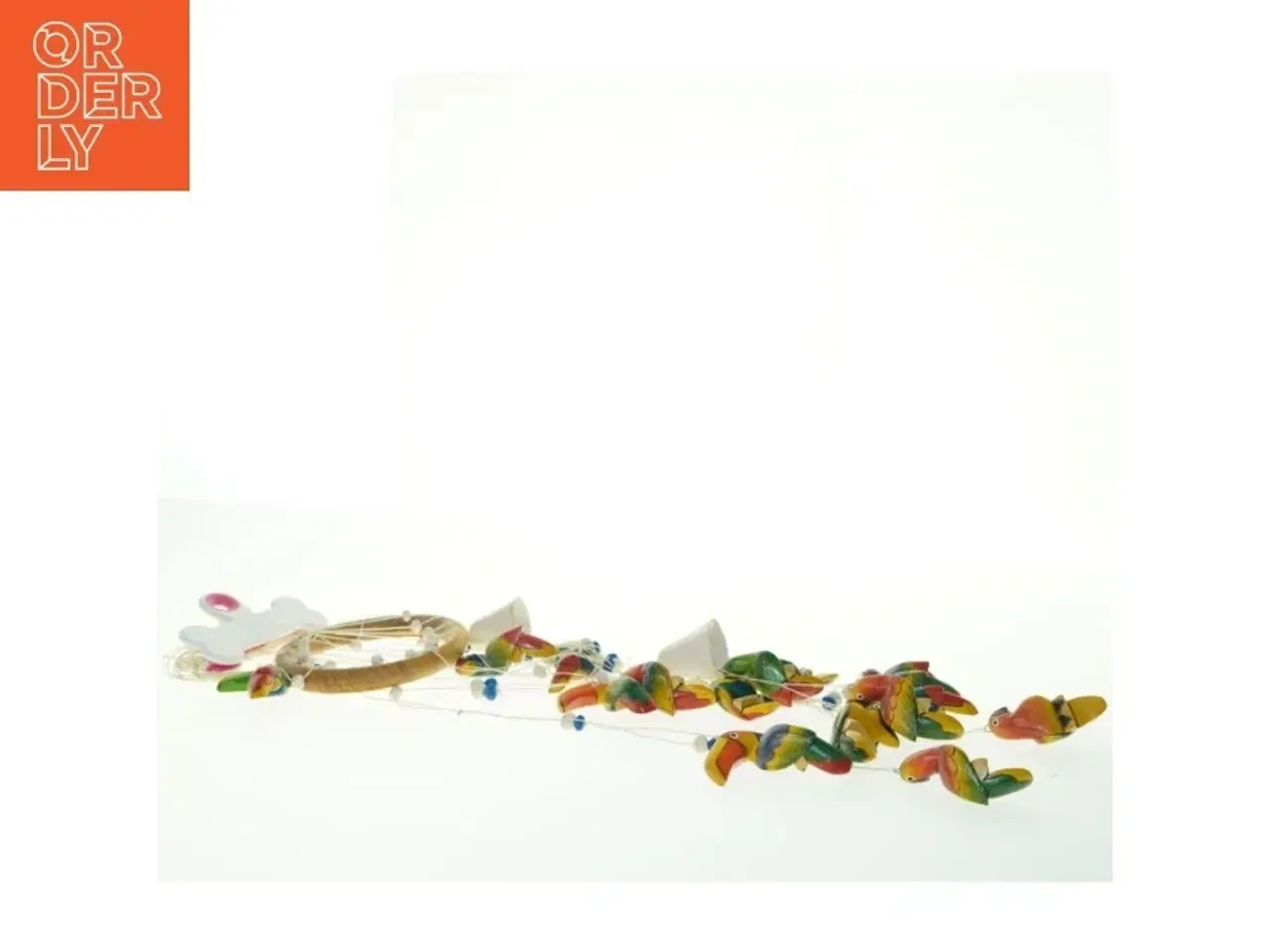 Billede 3 - Farverig fugleuro (str. 100x15 cm)