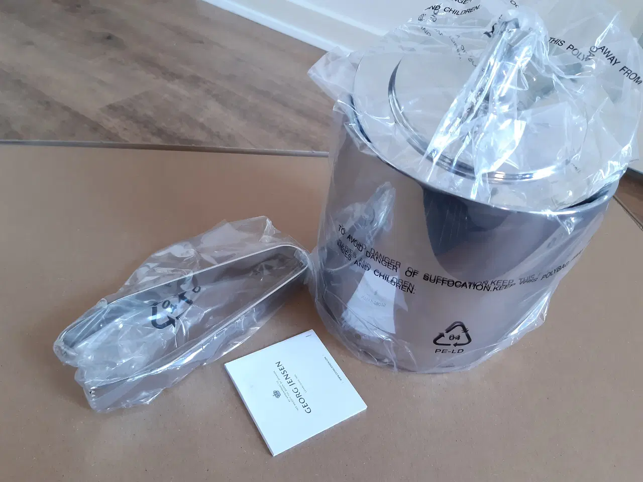 Billede 4 - Georg Jensen Manhattan isspande + bakke SÆLGES