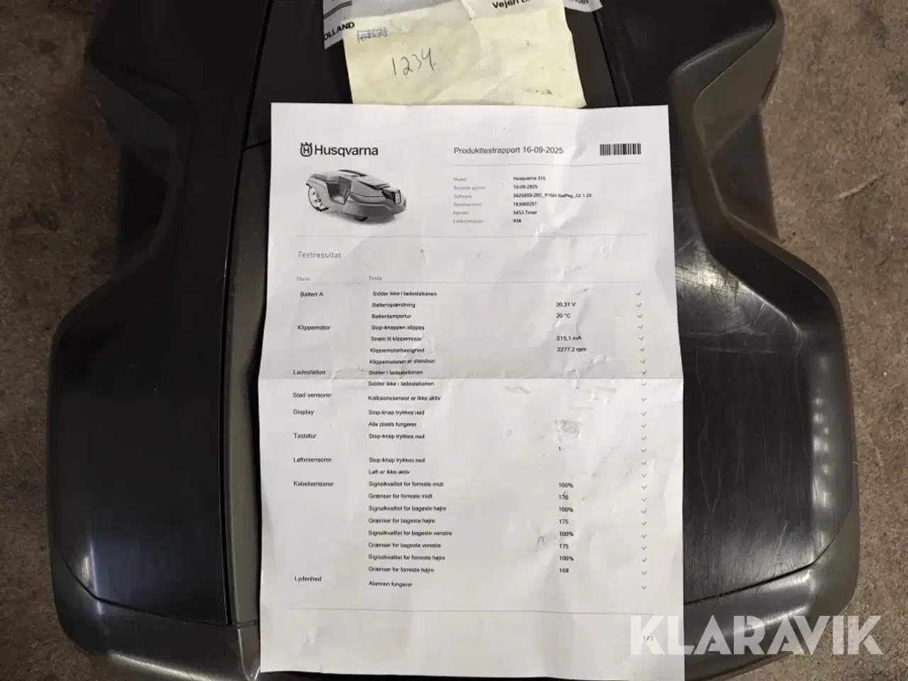 Billede 9 - Robotplæneklipper Husqvarna Automower 315