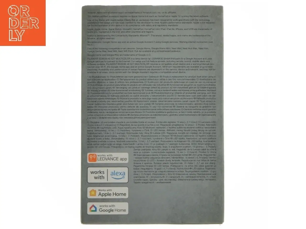 Billede 4 - LEDVANCE Smart+ LED-pære E27 Multicolor fra Ledvance (str. ø 6,4, 14 cm)