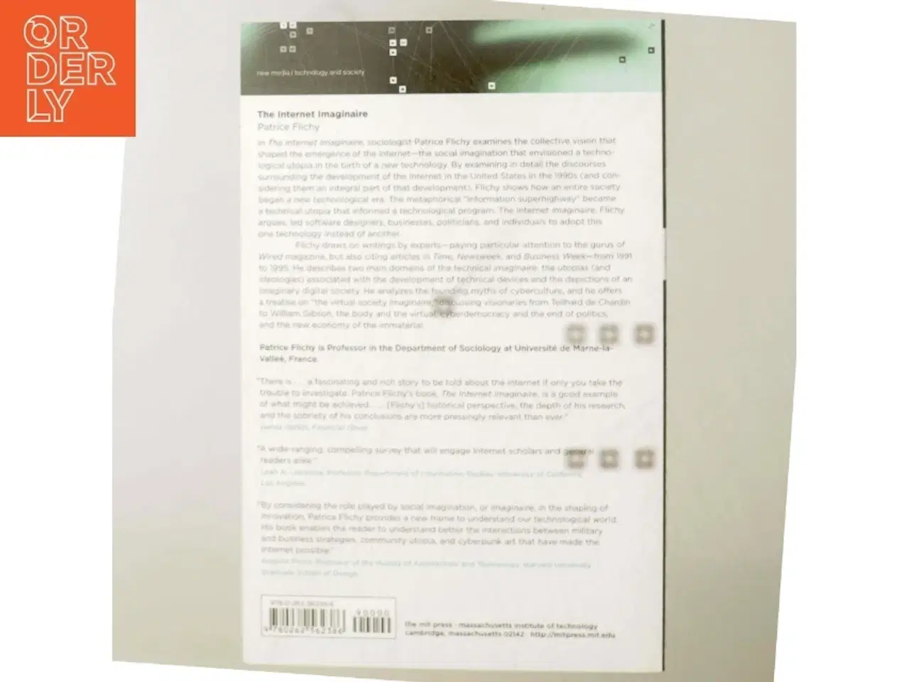 Billede 3 - The Internet Imaginaire af Patrice Flichy (Bog)