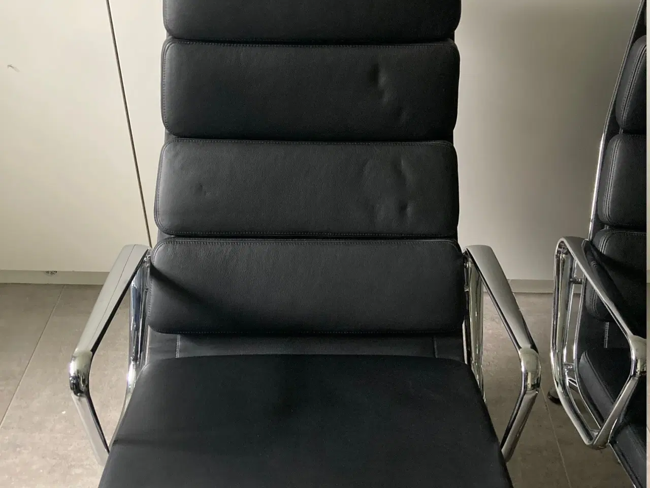 Billede 5 - Eames loungestol, model EA-222 Softpad