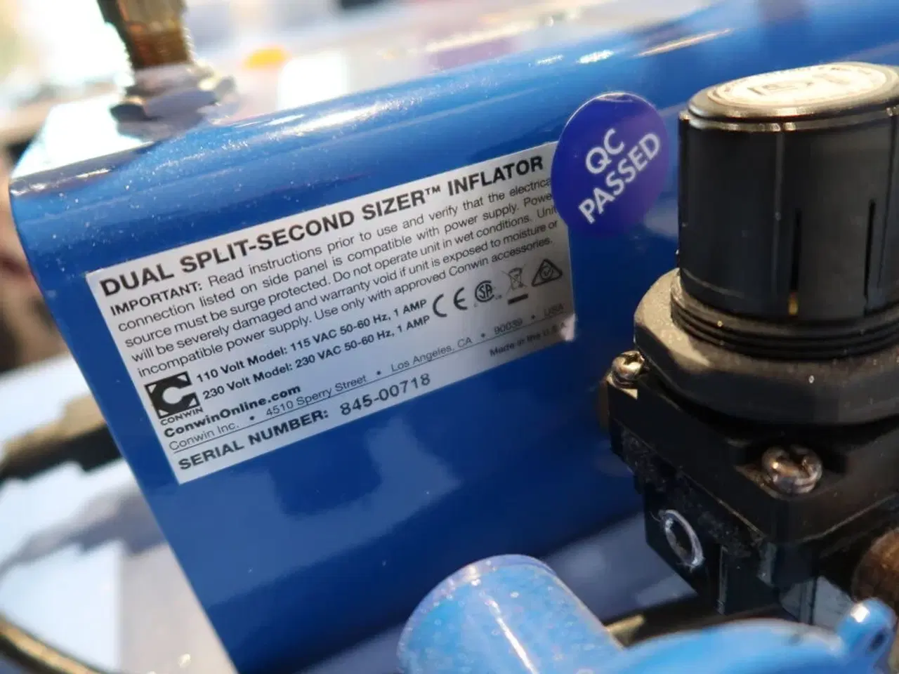 Billede 5 - Ballonpumpe CONWIN Dual Split Second Sizer