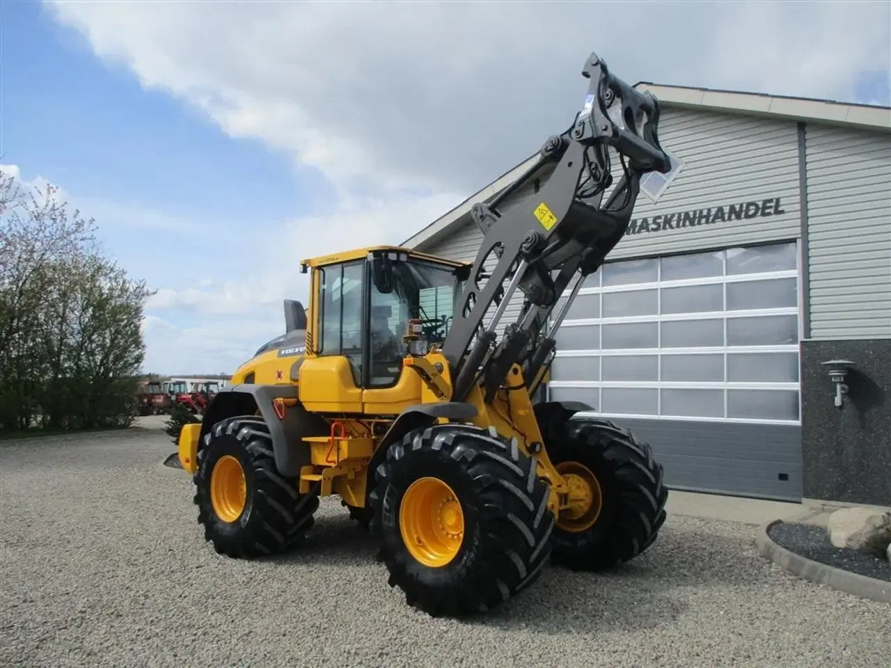 Billede 15 - Volvo L 90 H Med 750/65R26 traktorhjul og centralsmørring samt El-finger-stiks