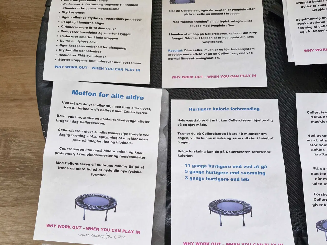 Billede 3 - Cellercise trampolin 