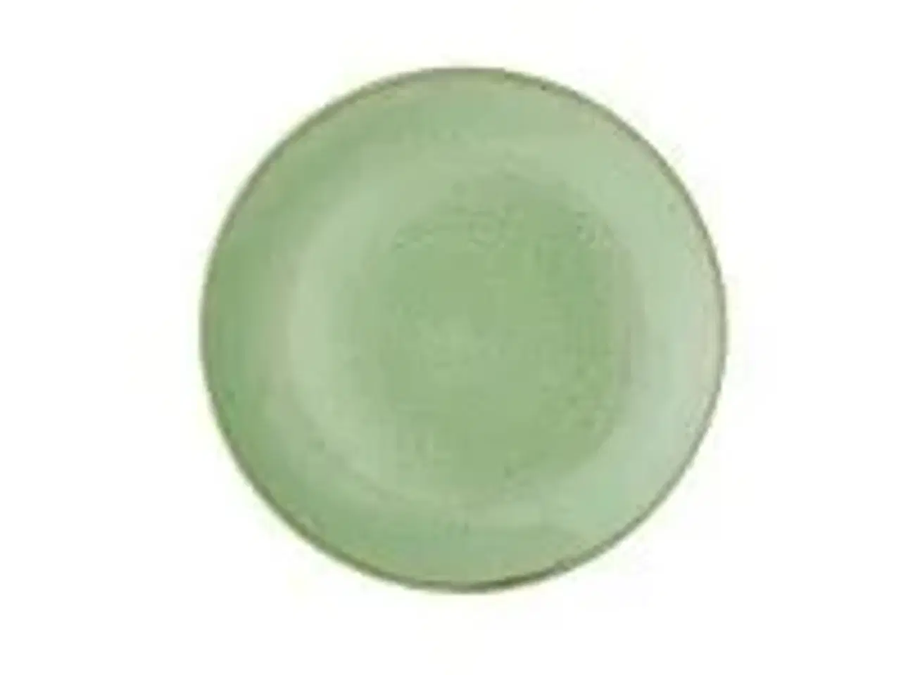 Billede 1 - 12 stk. Tallerken coupe grøn 260 mm Stonecast Churchill