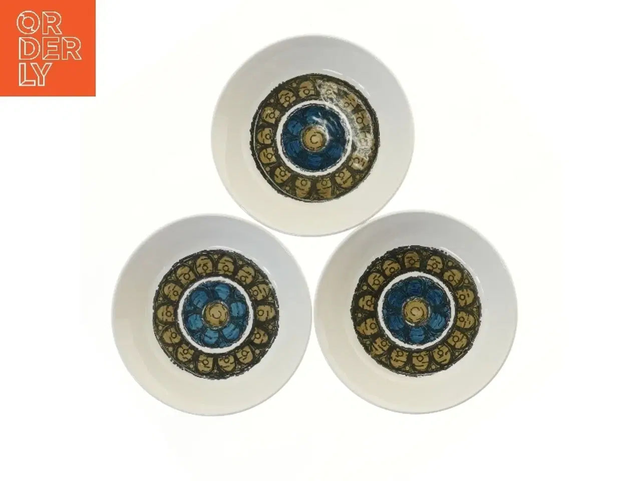 Billede 3 - Tallerkensæt med mønster fra Biltons (str. Ø 20,5 cm)