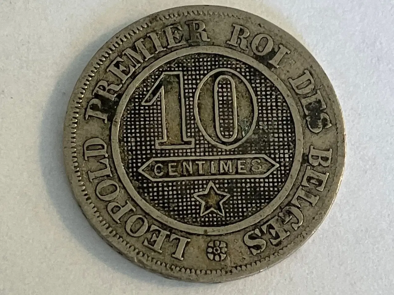Billede 1 - 10 Centimes Belgium 1862
