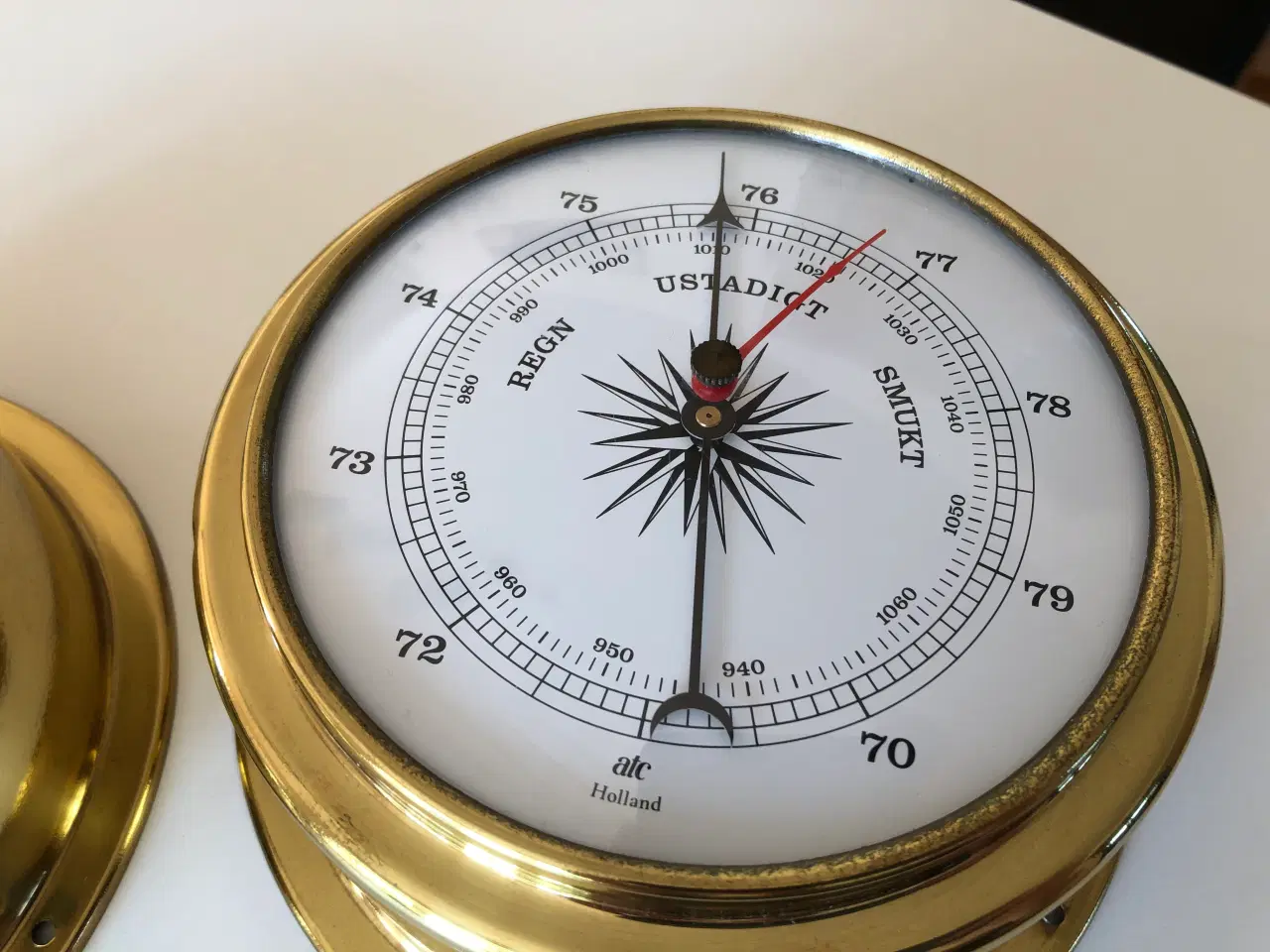 Billede 4 - Skibsur og barometer fra Atc i Holland