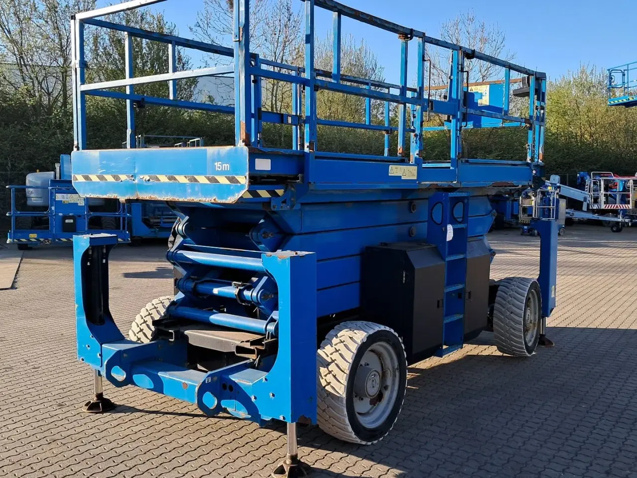 Billede 3 - Genie GS-4390 RT 15m terrængående saxlift