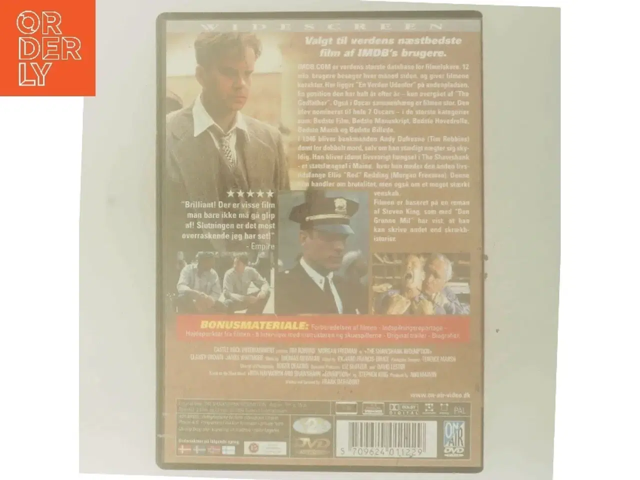 Billede 3 - The Shawshank Redemption med Tim Robbins (DVD)