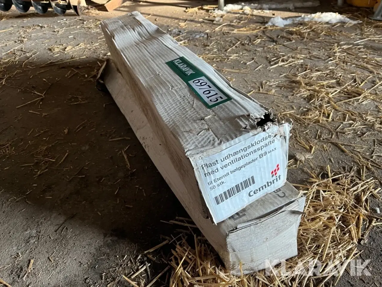 Billede 1 - Plast udhængsklodser Cembrit til eternit bølgeplader
