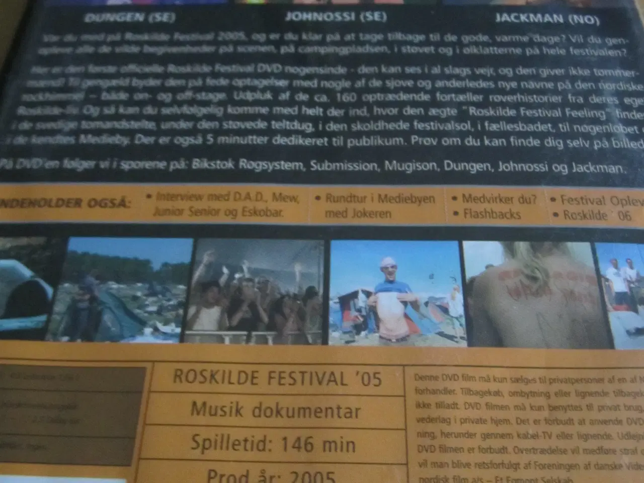 Billede 3 - ROSKILDE FESTIVAL. 2005. Dvd.