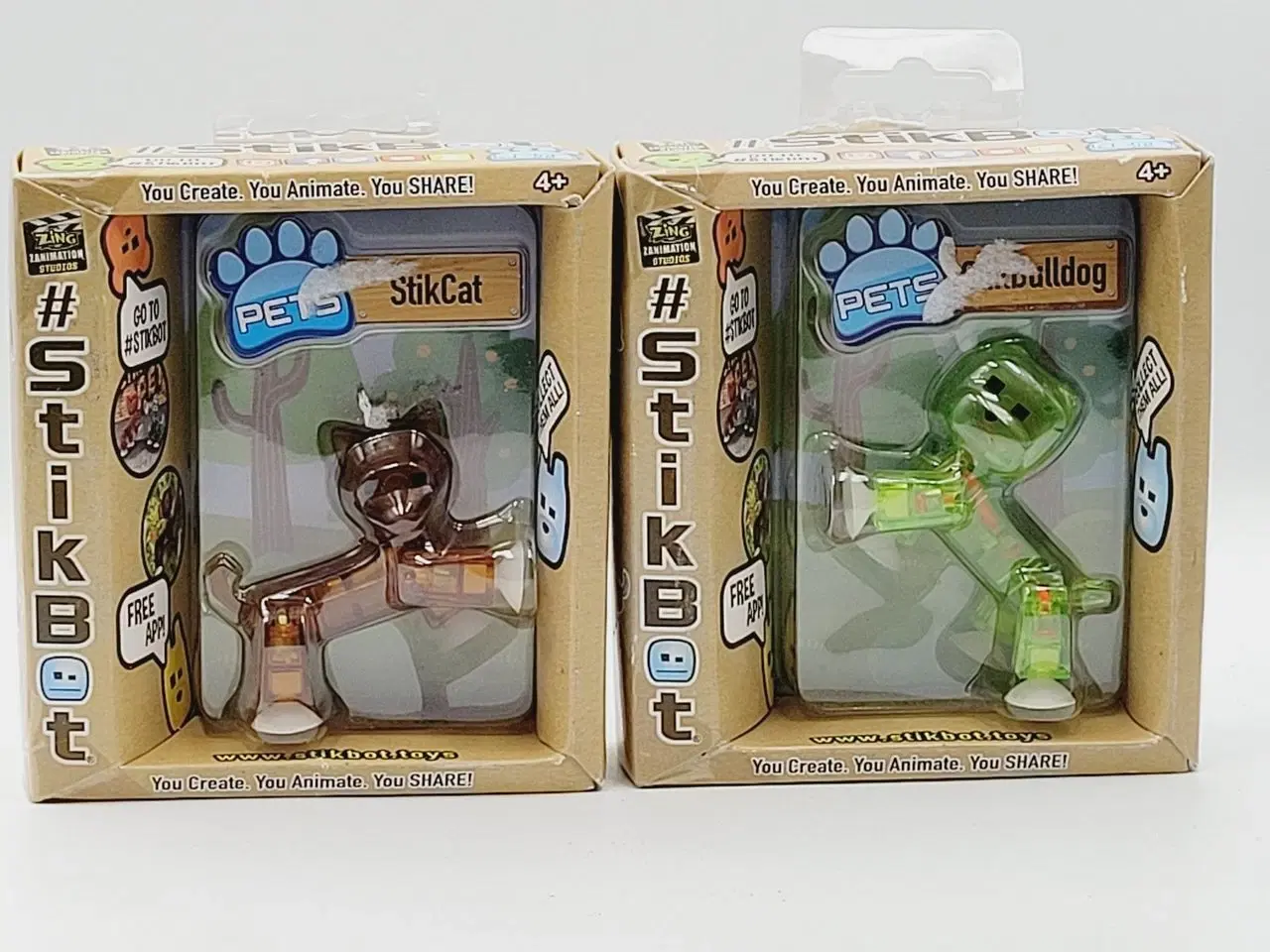 Billede 6 - ⭐️· 4 stk. Stikbots - Perfekt til stop-motion anim
