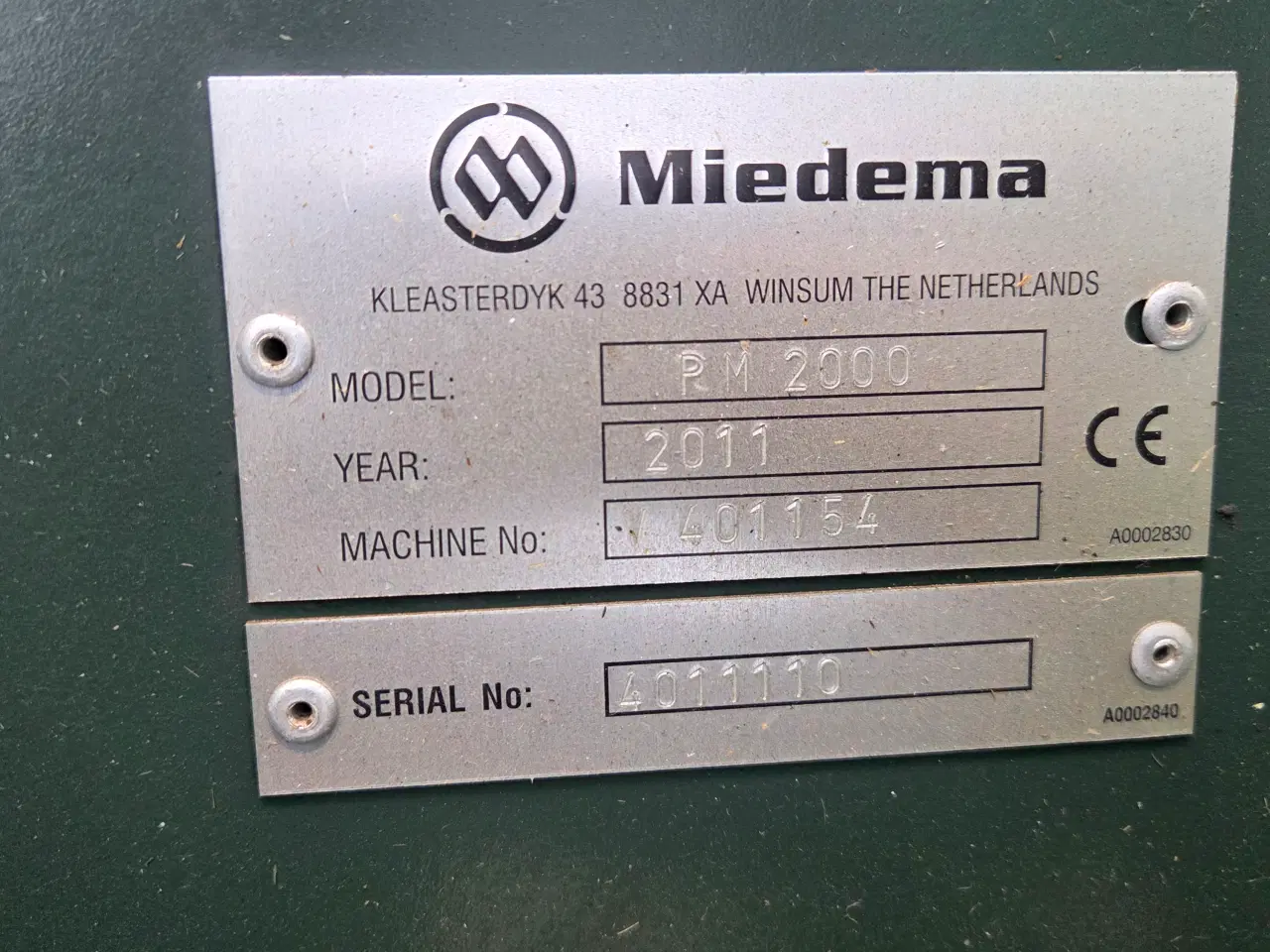 Billede 20 - Miedema PM 2000, 3 rk kartoffellægger