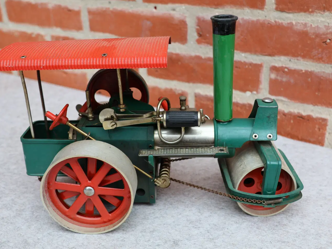 Billede 4 - Wilesco dampmaskine/tromle Old smoky 1947. 