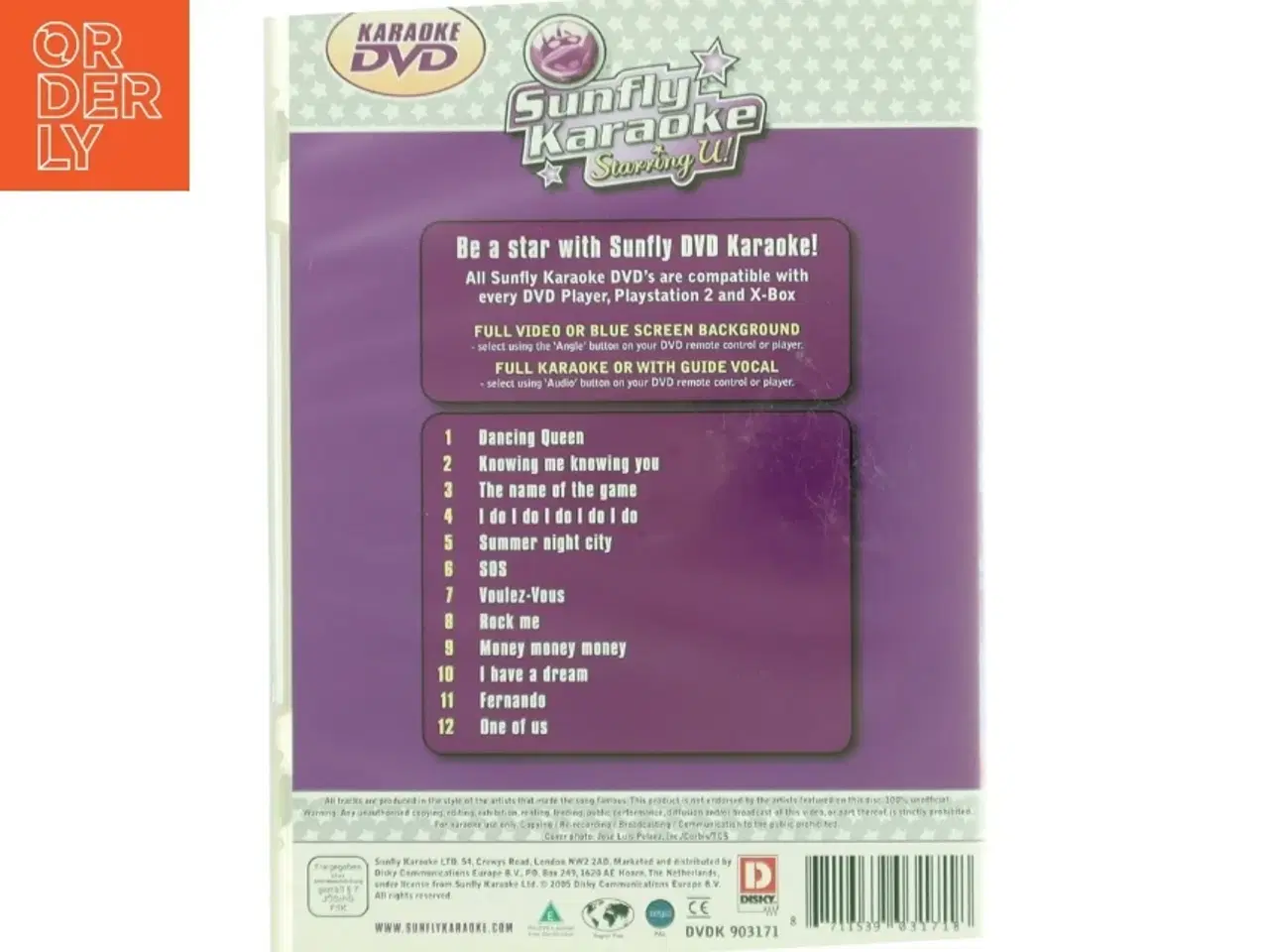 Billede 2 - ABBA - Sunfly Karaoke (DVD)