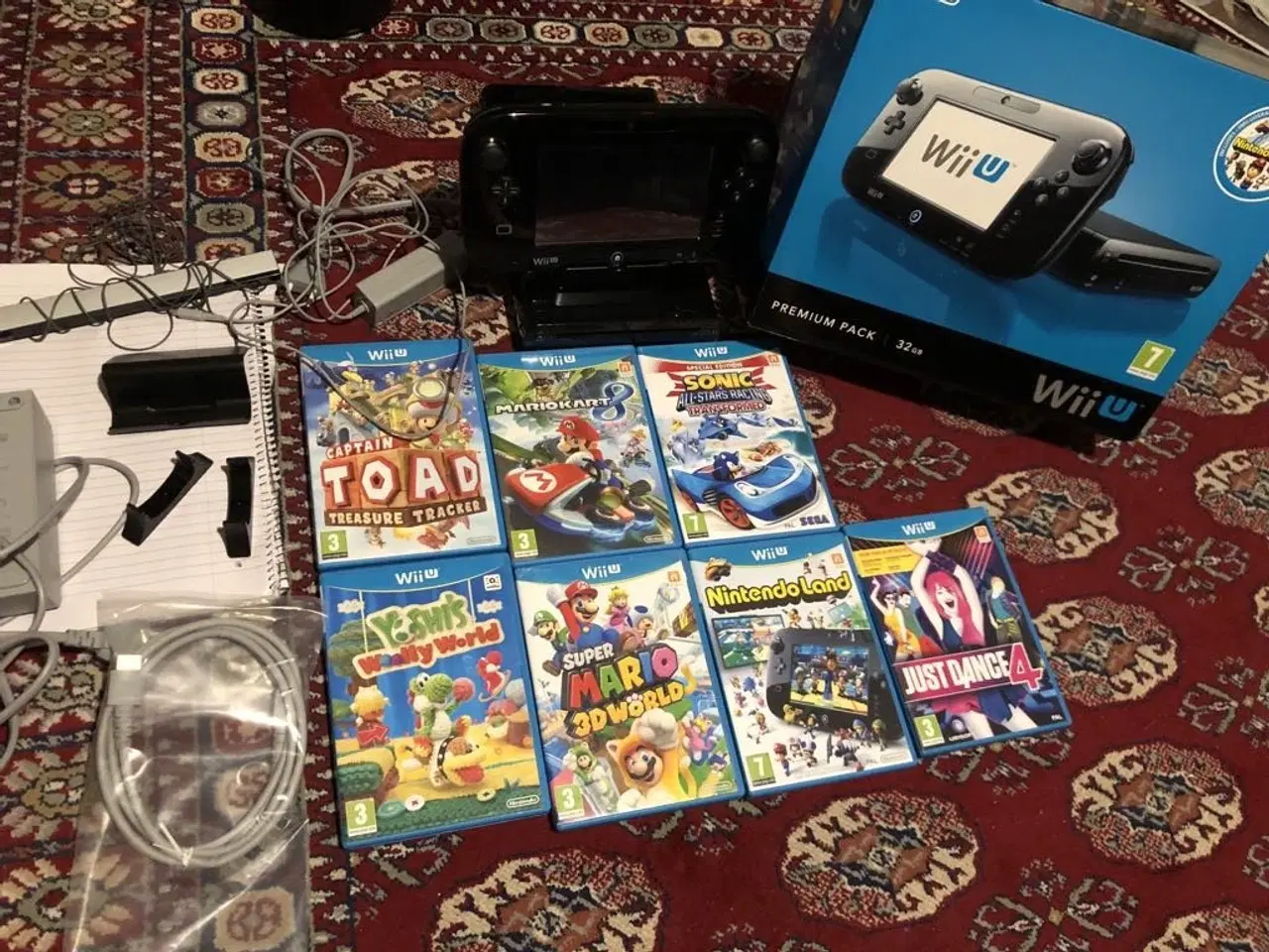 Billede 1 - Wii U+ Nintendo Land+ Super Mario 3D World, Mario 