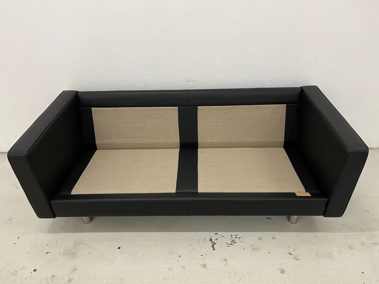 Billede 9 - Eksklusiv Mogens Hansen MH321 2,5 Pers.Sort læder.