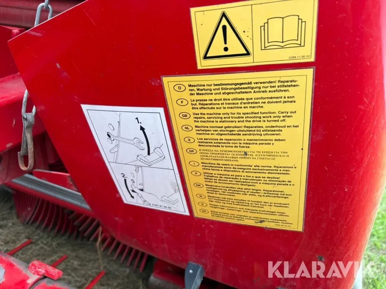 Billede 10 - Halmballepresser Lely Welger RP 535 Master med vogn