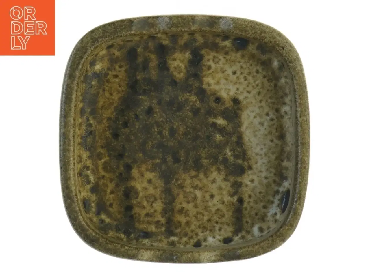 Billede 3 - W. Germany Sung glaseret Keramik fad askebæger (str. 14 x 14 x 4 cm)
