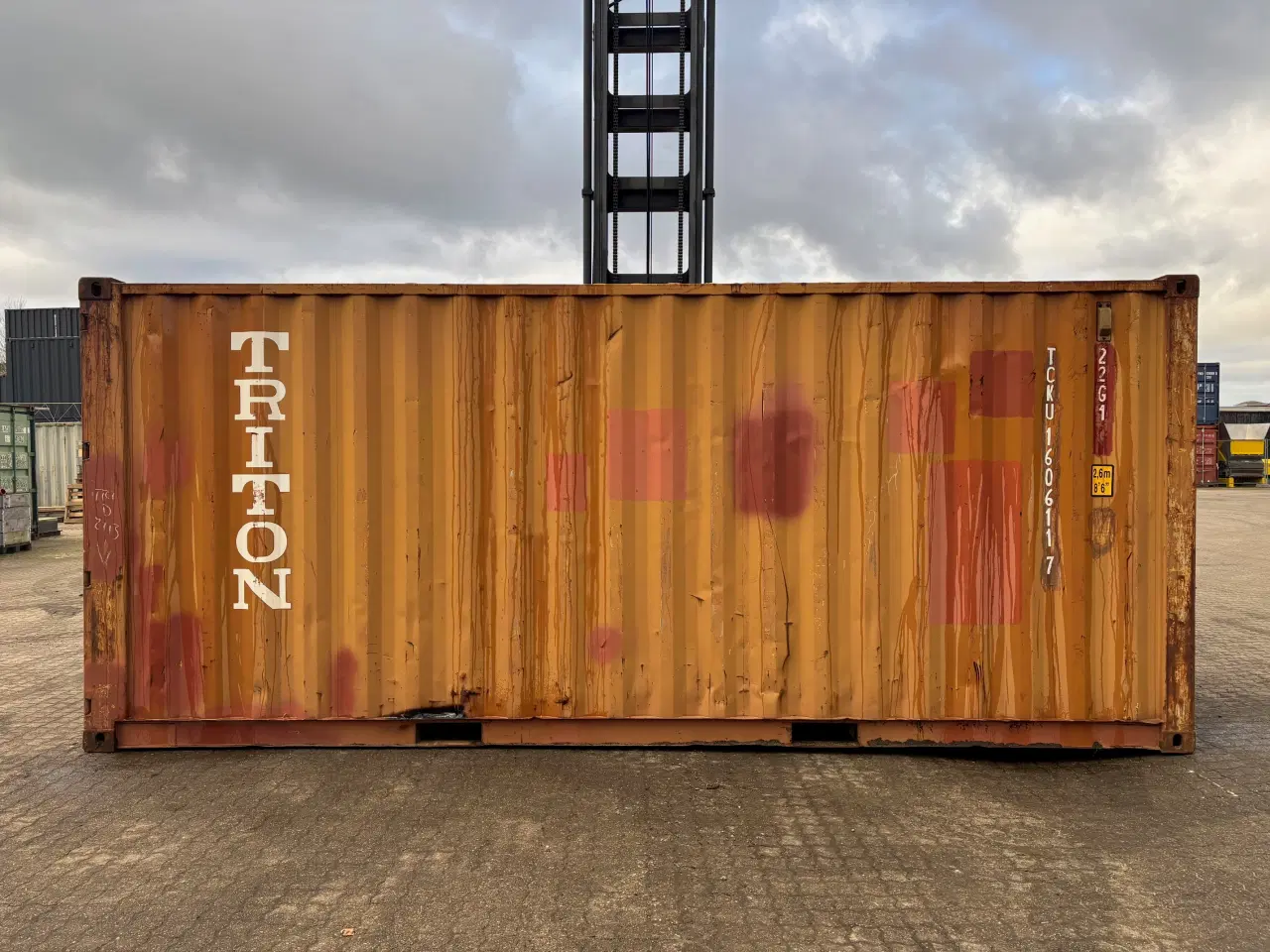 Billede 3 - 20 fods Container - ID: TCKU 160611-7