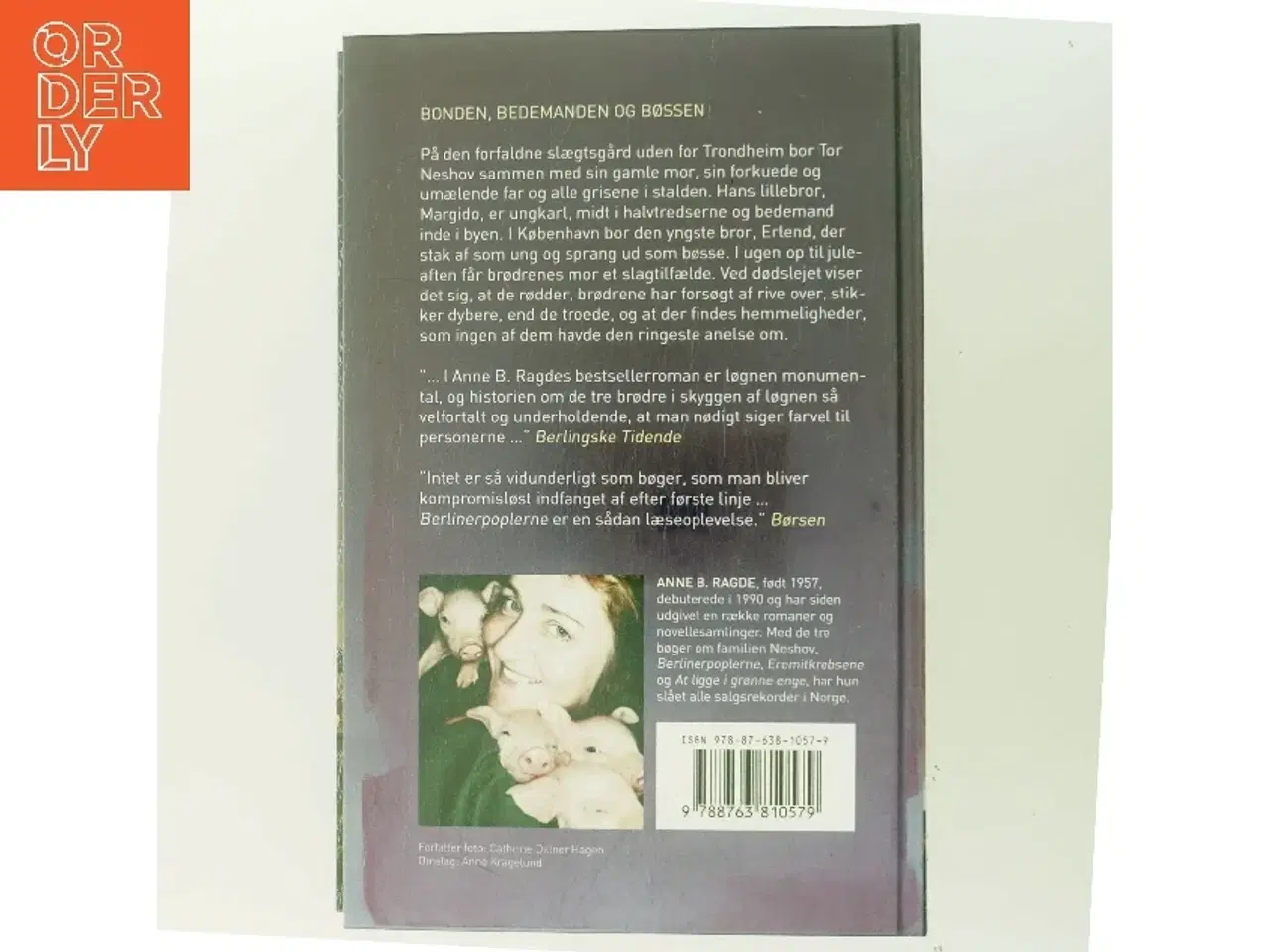 Billede 3 - Berlinerpoplerne : roman af Anne B. Ragde (Bog)
