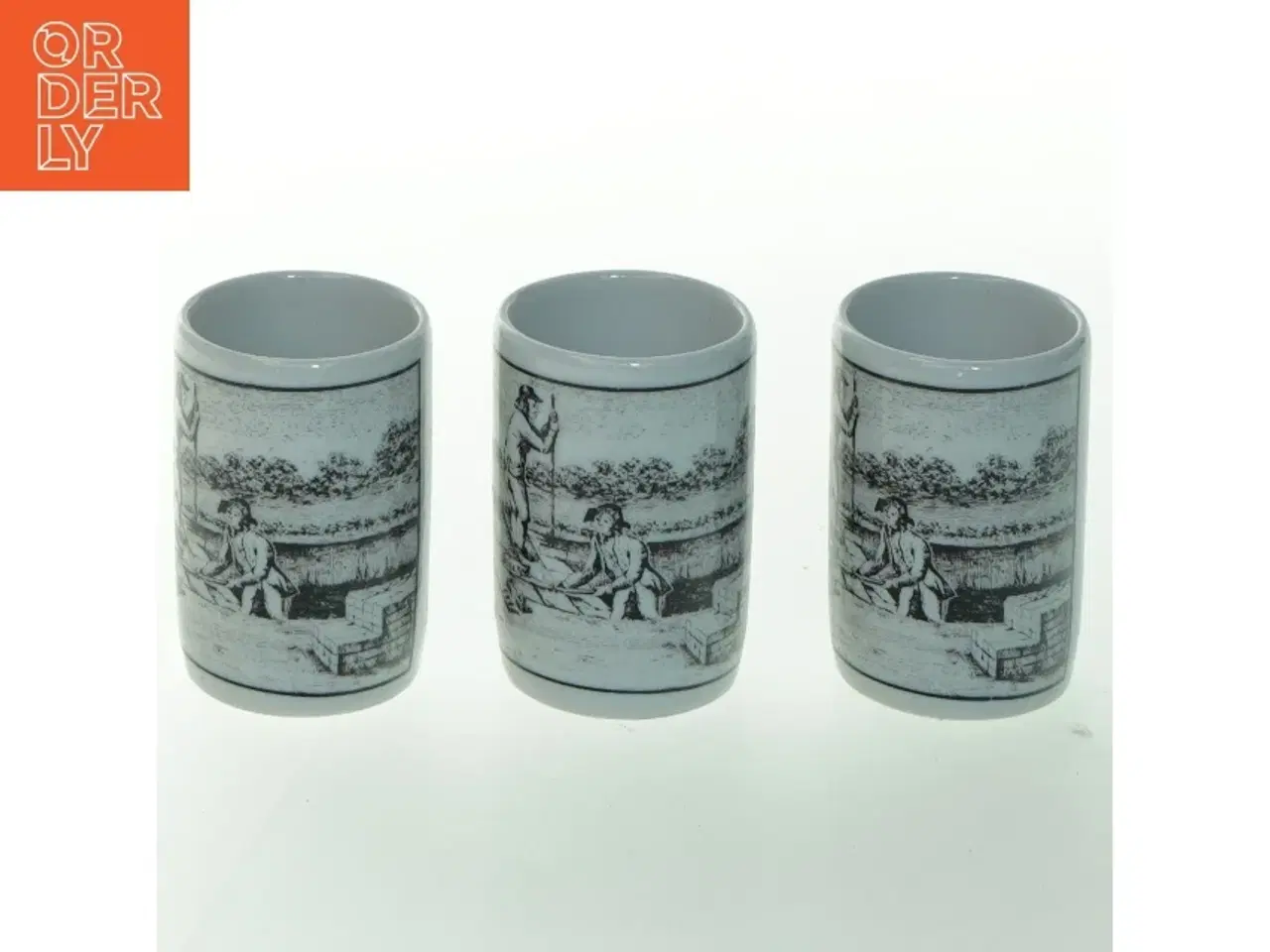 Billede 1 - Sæt af 3 Floratorf keramikkrus fra Floratorf Product (str. 6 cm. 3 styk)