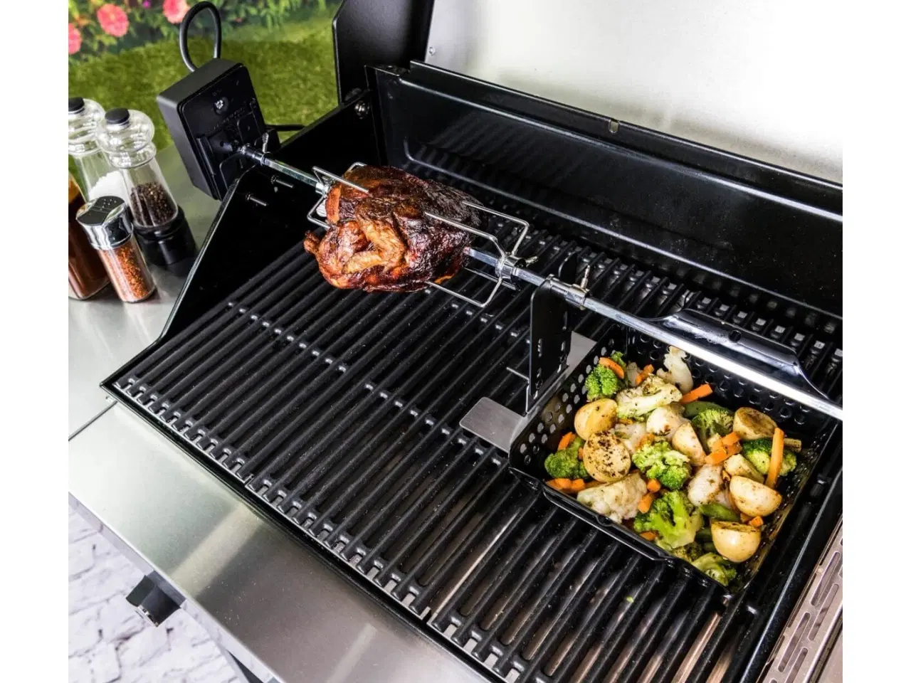 Billede 2 - Char Broil Universielt Rotisserie type 8201