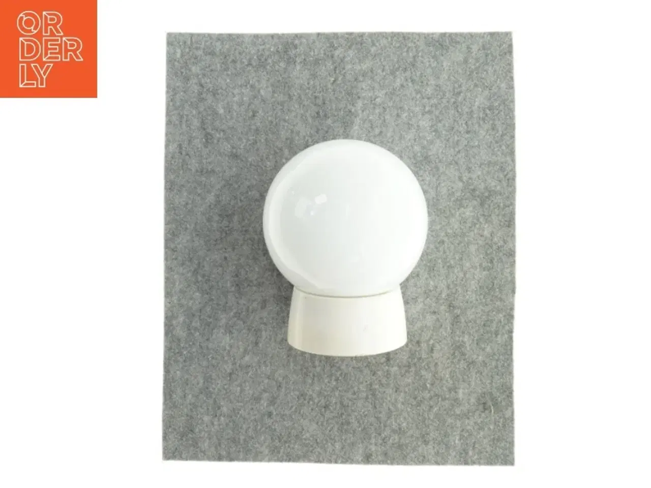 Billede 1 - Retro lampe, kugleformet