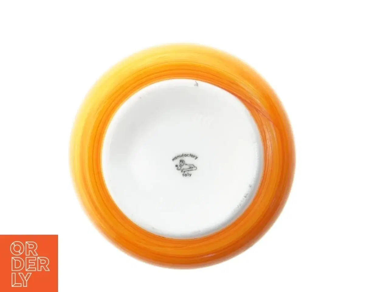 Billede 2 - Farvet glas opbevaringskrukke med låg fra Manufactory Italy (str. 17,5 cm)