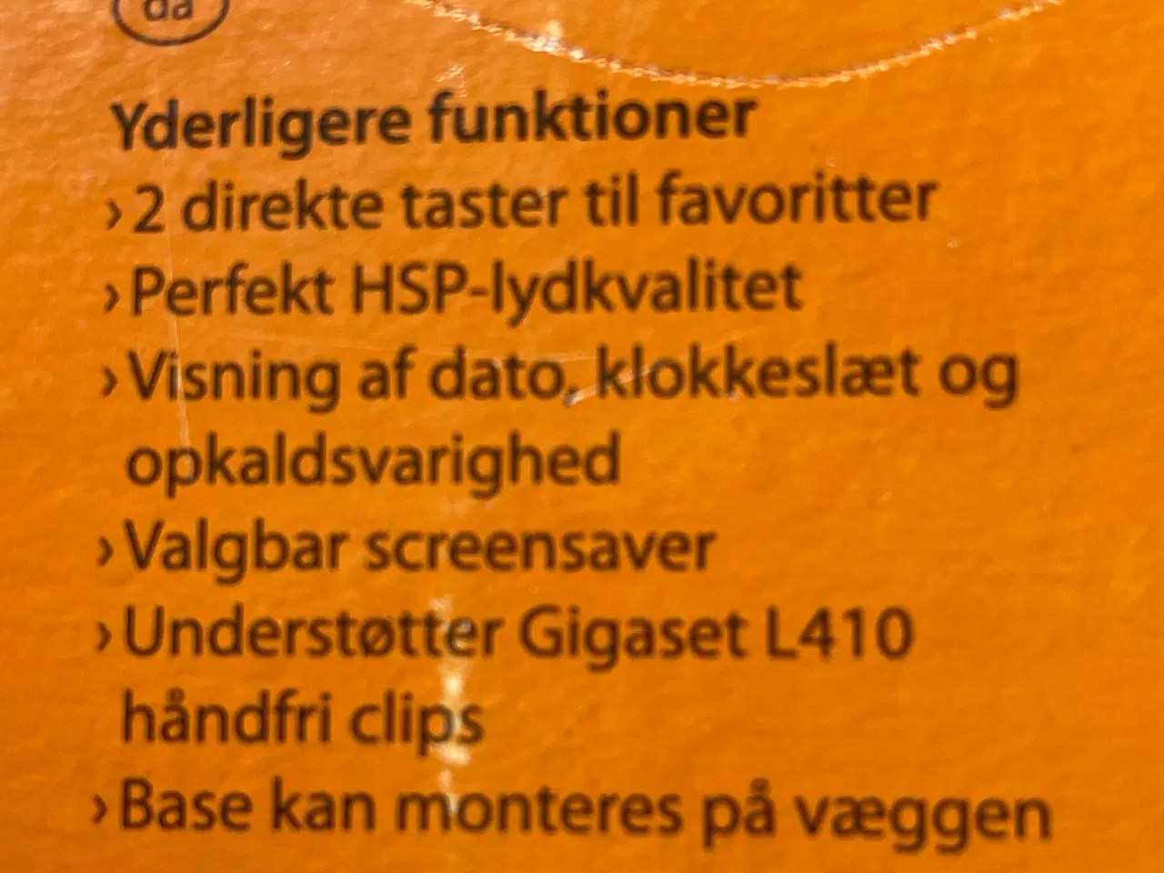 Billede 9 - Trådløs fastnet telefon fra Gigaset