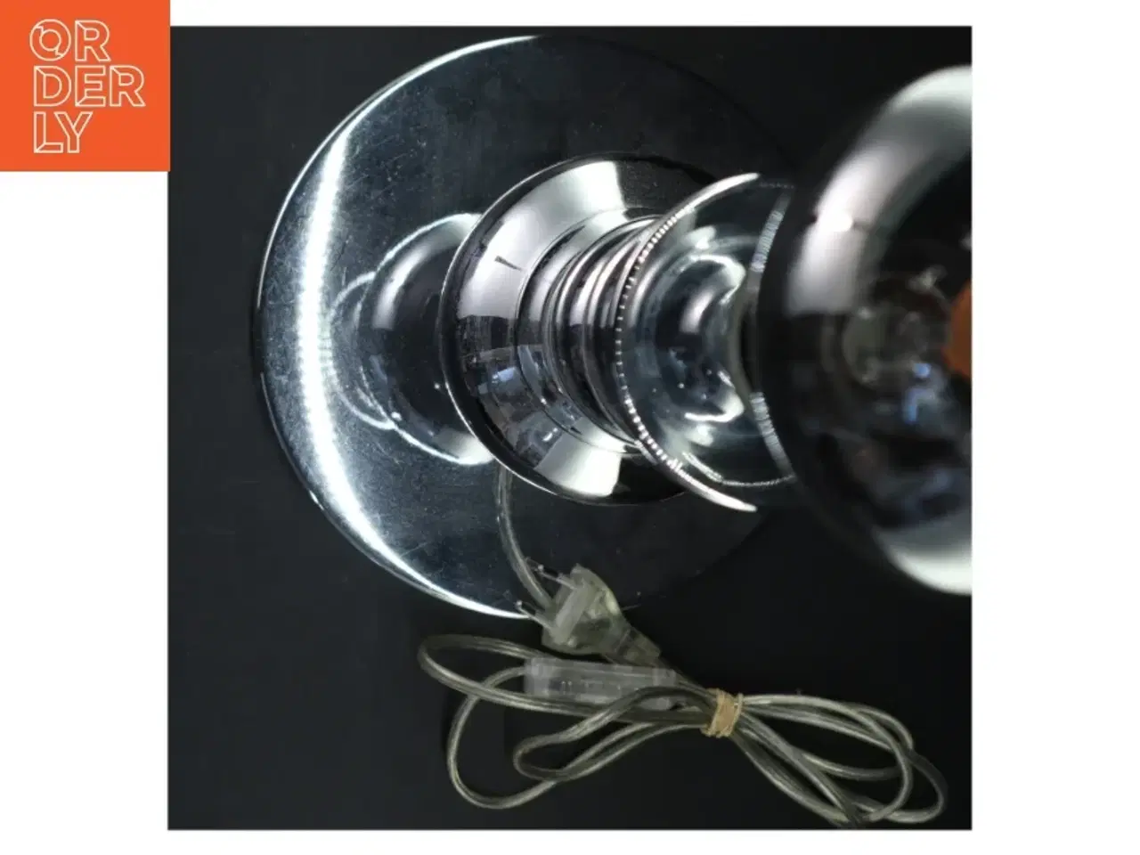 Billede 4 - Krom bordlampe (str. 59. cm)