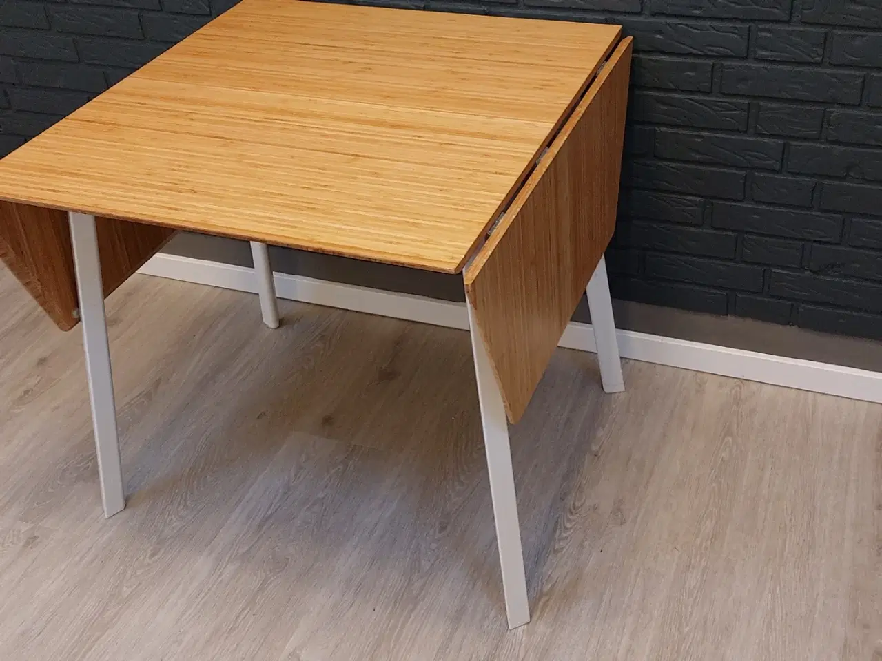 Billede 1 - Ikea klapbord (m. 2 klapper)